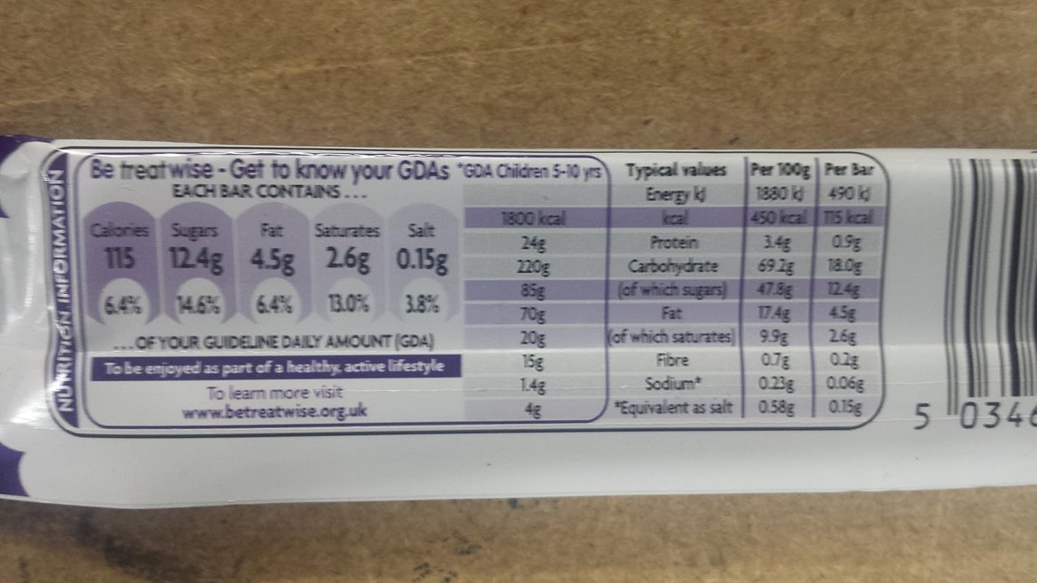 Cadbury's Curlywurly Chewy Caramel Chocolate - Full Box 60 Bars